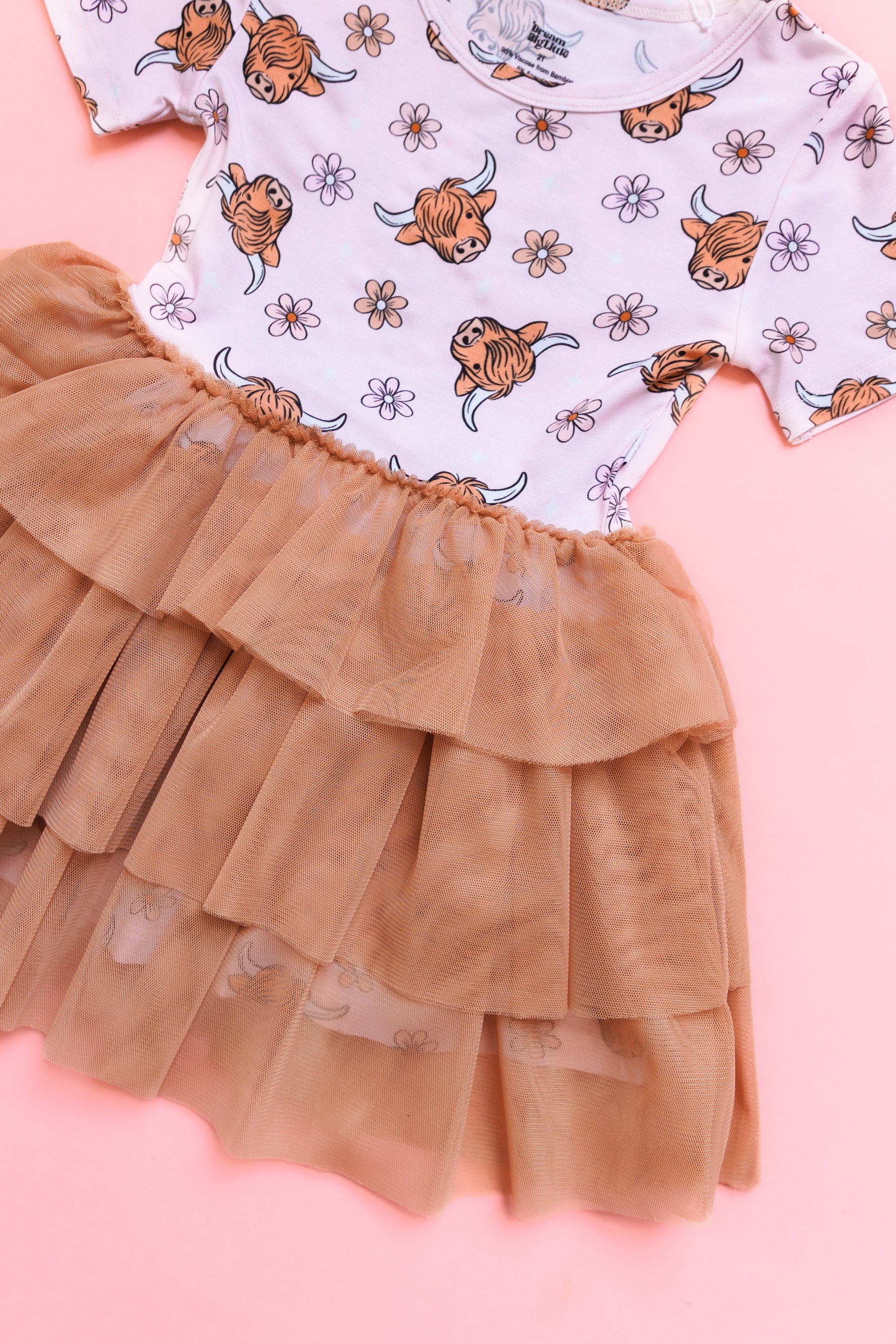 DREAM BIG LITTLE CO EXCLUSIVE HIGHLAND CUTIE DREAM TUTU DRESSEveretts Place