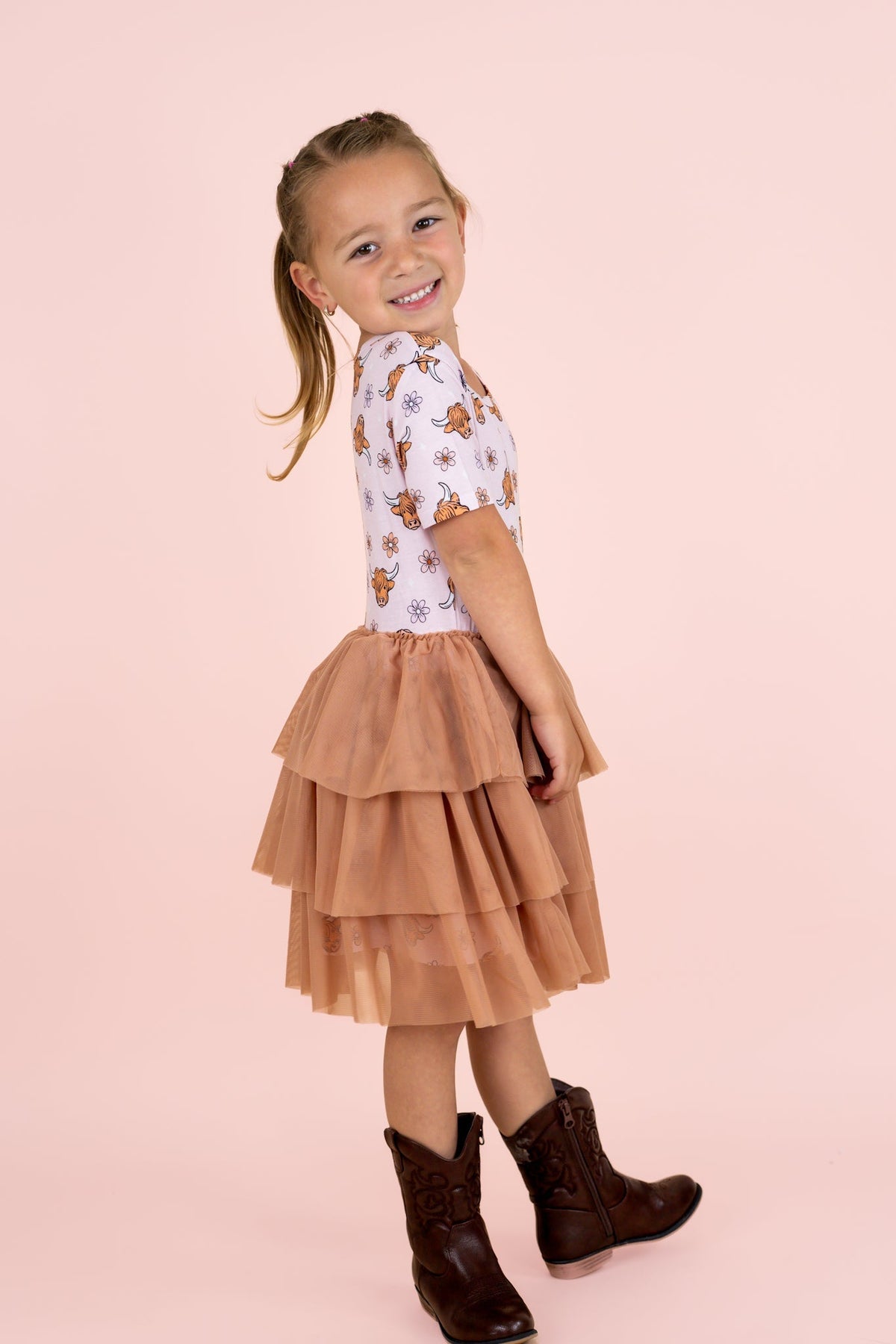 DREAM BIG LITTLE CO EXCLUSIVE HIGHLAND CUTIE DREAM TUTU DRESSEveretts Place