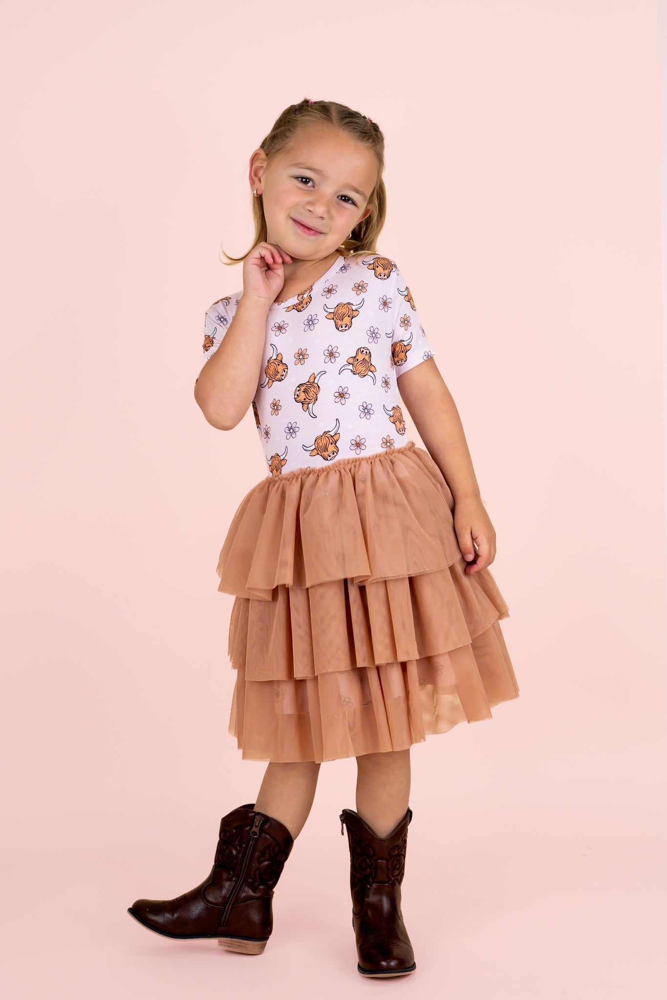 DREAM BIG LITTLE CO EXCLUSIVE HIGHLAND CUTIE DREAM TUTU DRESSEveretts Place