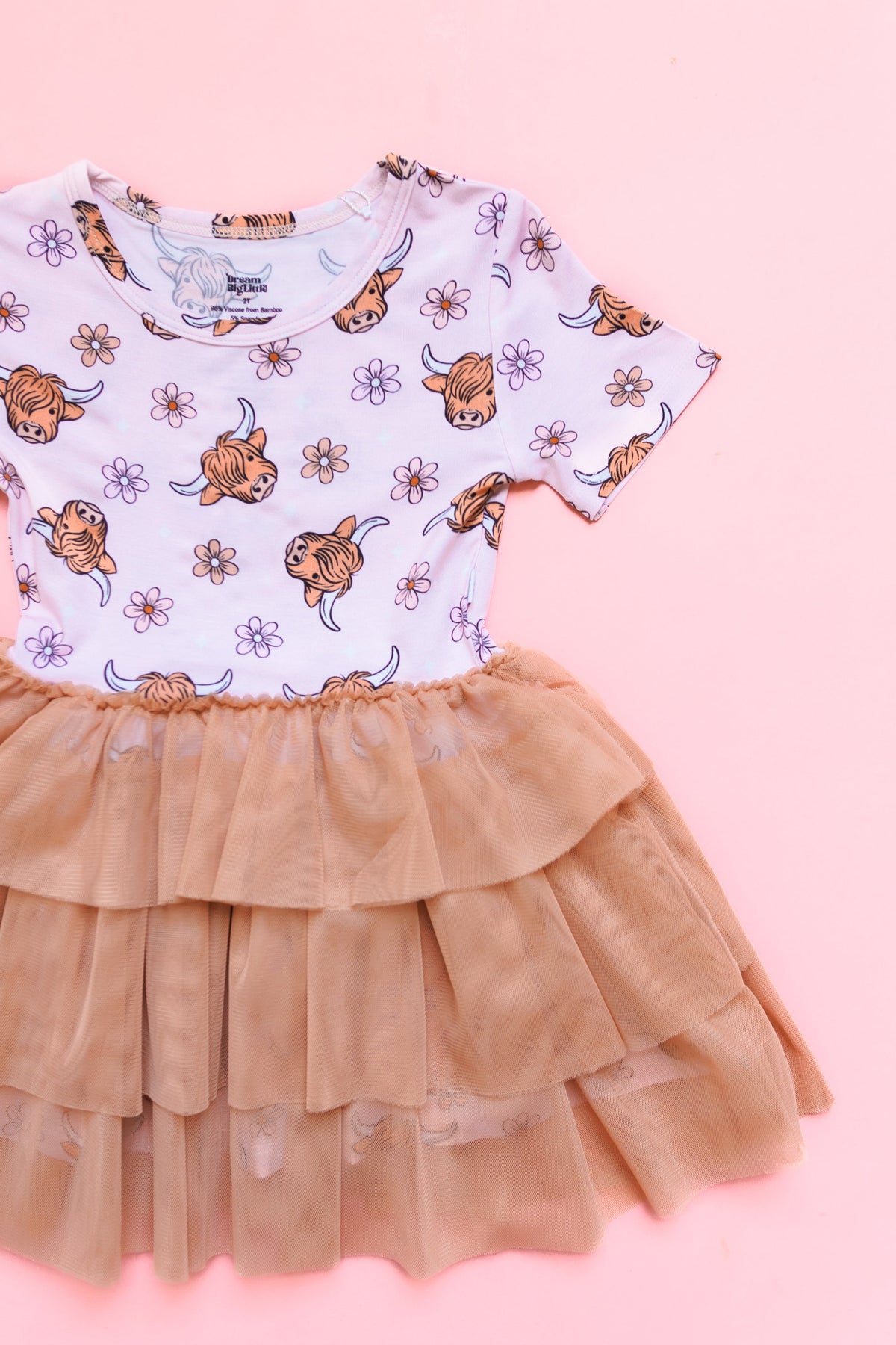 DREAM BIG LITTLE CO EXCLUSIVE HIGHLAND CUTIE DREAM TUTU DRESSEveretts Place