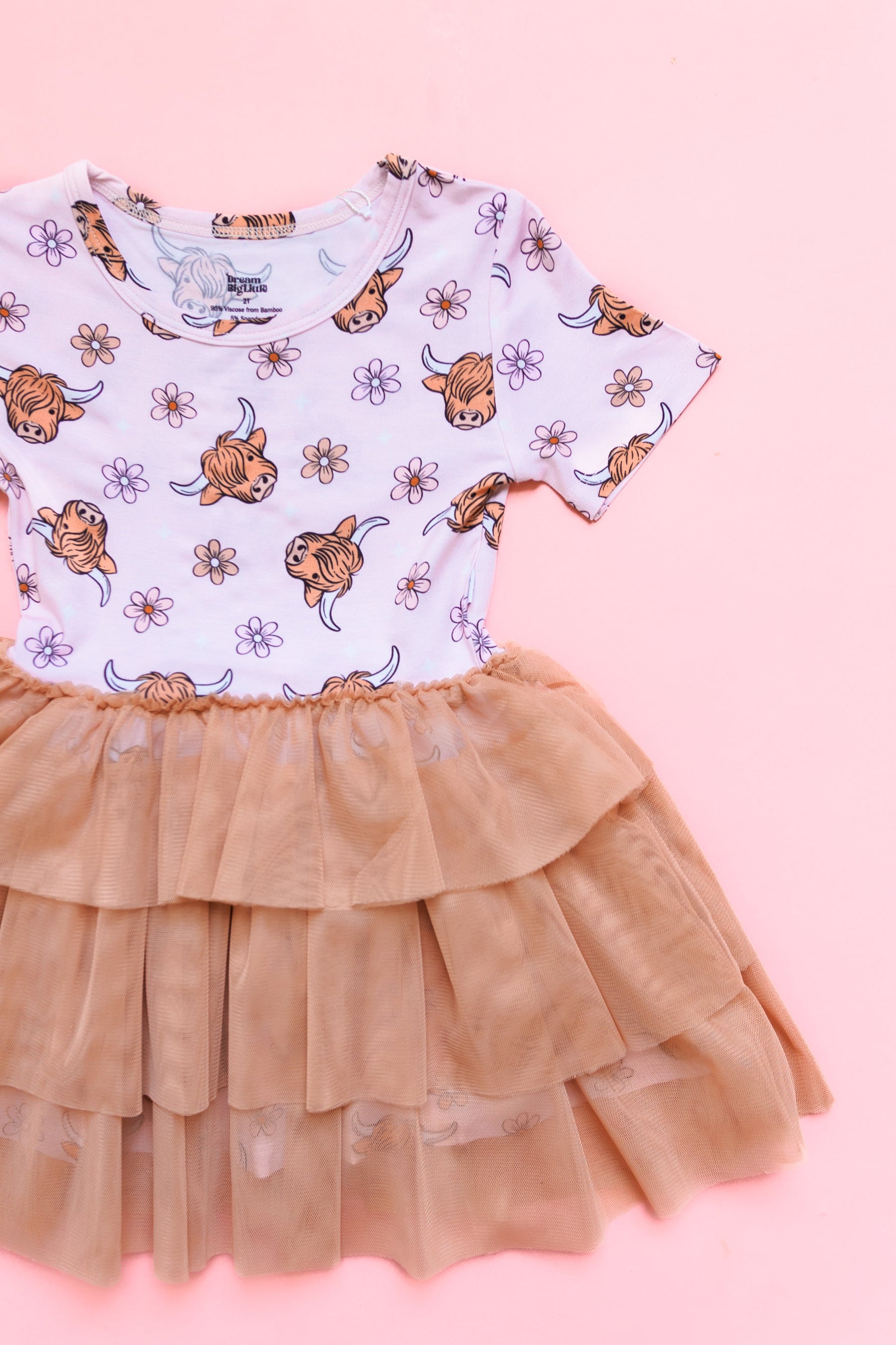 DREAM BIG LITTLE CO EXCLUSIVE HIGHLAND CUTIE DREAM TUTU DRESSEveretts Place