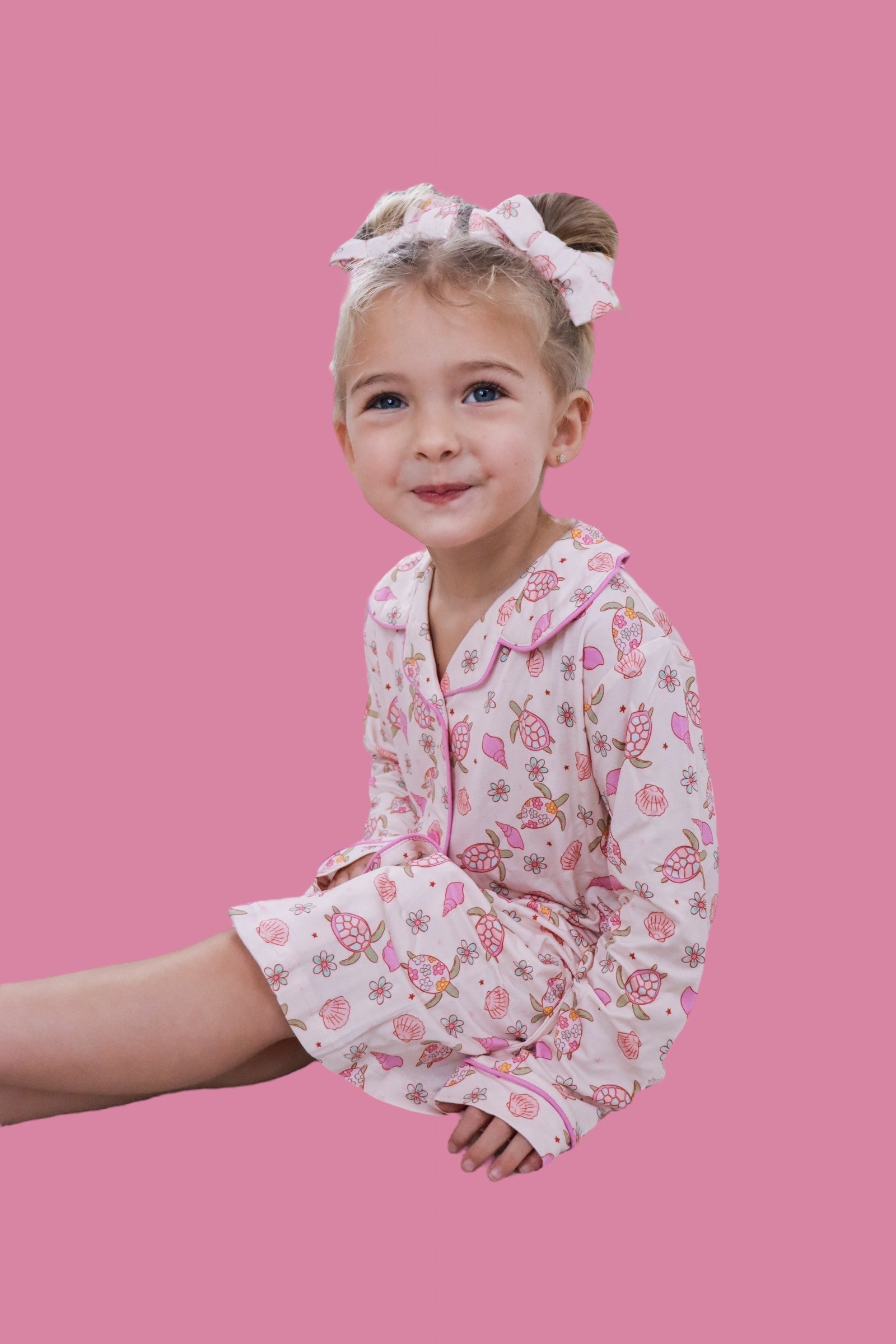 DREAM BIG LITTLE CO Exclusive Love Your Shell Girls Dream Gown Sea Turtle PatternEveretts Place