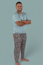 DREAM BIG LITTLE CO EXCLUSIVE LUKE'S FANTASY FOOTBALL SHORT SLEEVE MEN'S DREAM JOGGER SETEveretts Place