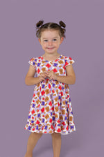 DREAM BIG LITTLE CO EXCLUSIVE PEANUT BUTTER JELLY TIME DREAM RUFFLE DRESSEveretts Place