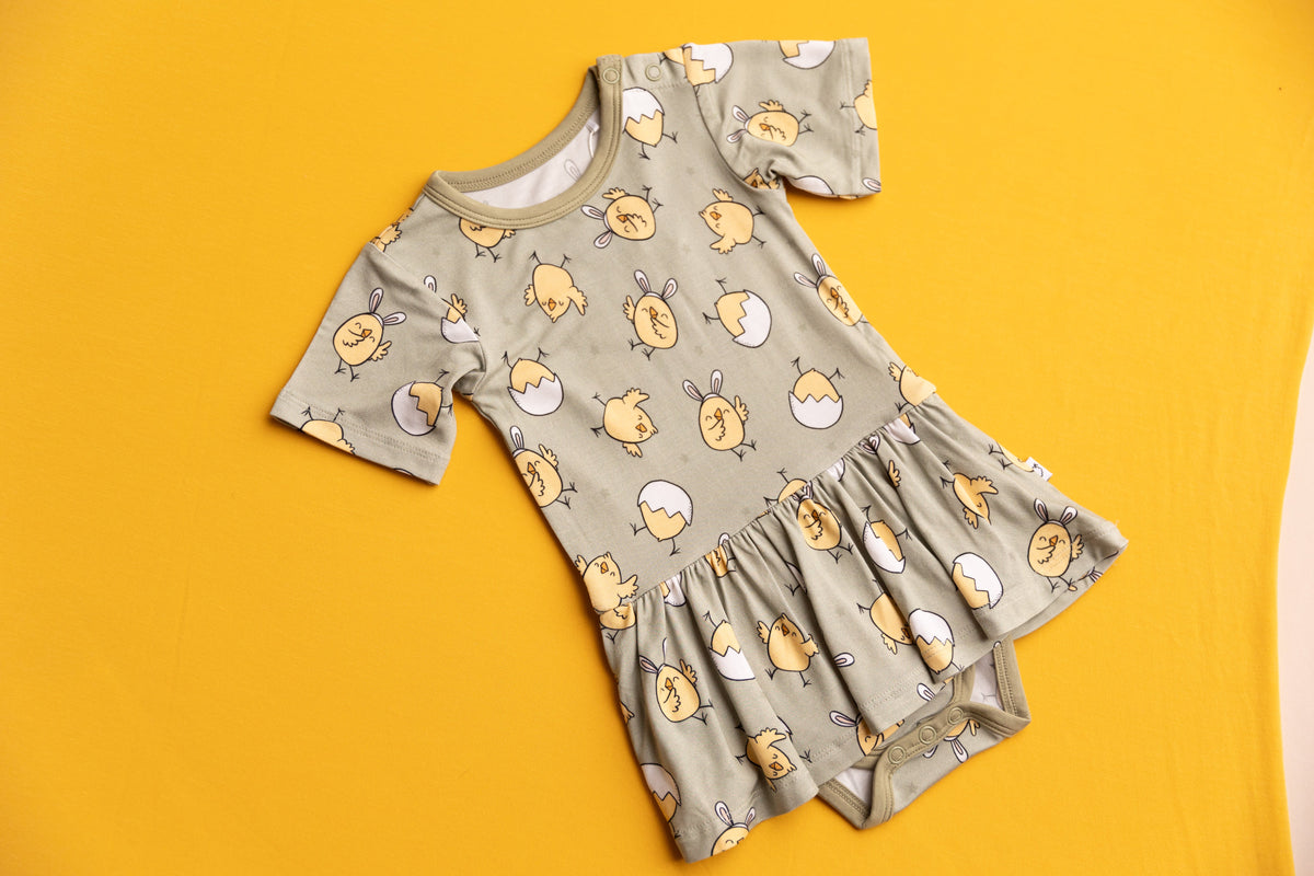DREAM BIG LITTLE CO EXCLUSIVE PEEPIN' IT REAL DREAM BODYSUIT DRESSEveretts Place