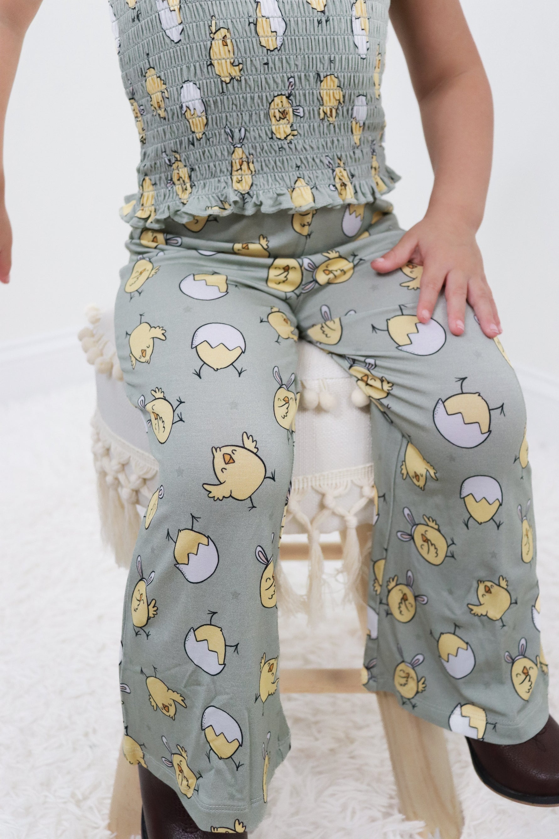 DREAM BIG LITTLE CO EXCLUSIVE PEEPIN' IT REAL DREAM SMOCKED FLARE SETEveretts Place