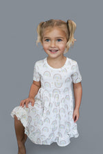 DREAM BIG LITTLE CO EXCLUSIVE RALEIGH'S RAINBOWS DREAM RUFFLE DRESSEveretts Place