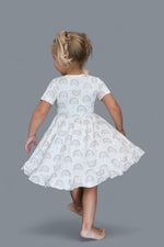 DREAM BIG LITTLE CO EXCLUSIVE RALEIGH'S RAINBOWS DREAM RUFFLE DRESSEveretts Place