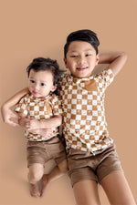 DREAM BIG LITTLE CO EXCLUSIVE SANDY BEACH CHECKERS DREAM POCKET TEEEveretts Place