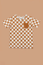 DREAM BIG LITTLE CO EXCLUSIVE SANDY BEACH CHECKERS DREAM POCKET TEEEveretts Place