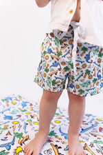 DREAM BIG LITTLE CO EXCLUSIVE SURF - O - SAURUS DREAM SWIM TRUNKSEveretts Place