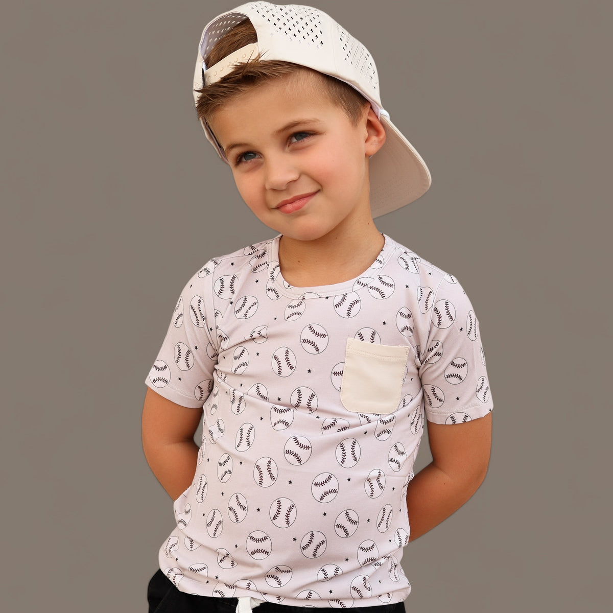 DREAM BIG LITTLE CO EXCLUSIVE SWING FOR THE STARS DREAM POCKET TEEEveretts Place