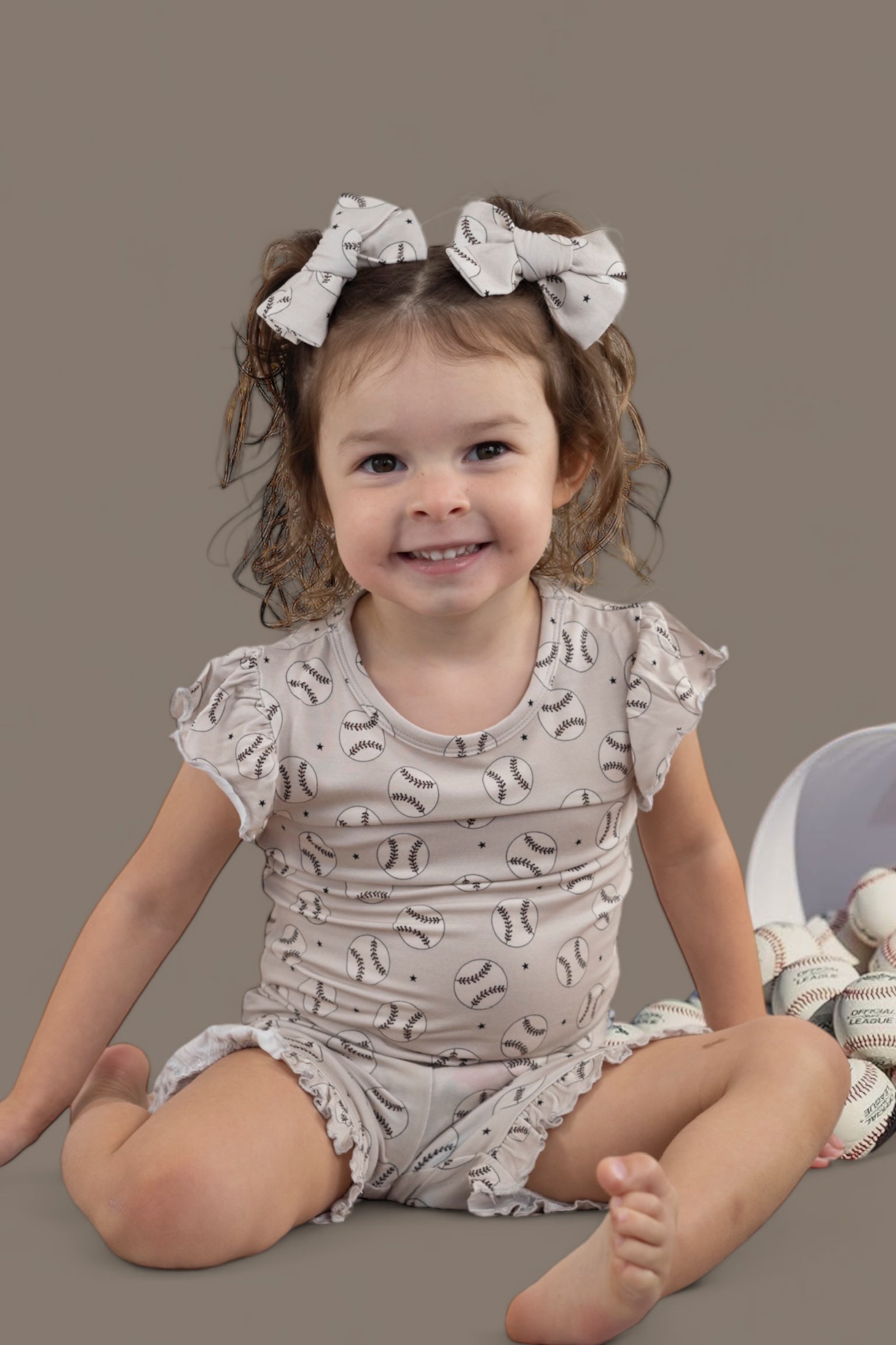 DREAM BIG LITTLE CO EXCLUSIVE SWING FOR THE STARS DREAM RUFFLE SHORT SETEveretts Place
