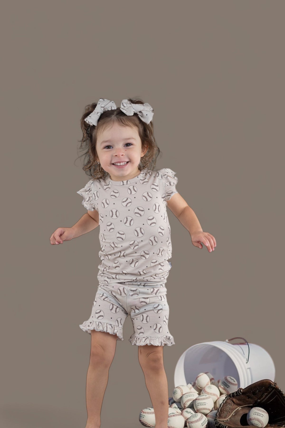 DREAM BIG LITTLE CO EXCLUSIVE SWING FOR THE STARS DREAM RUFFLE SHORT SETEveretts Place