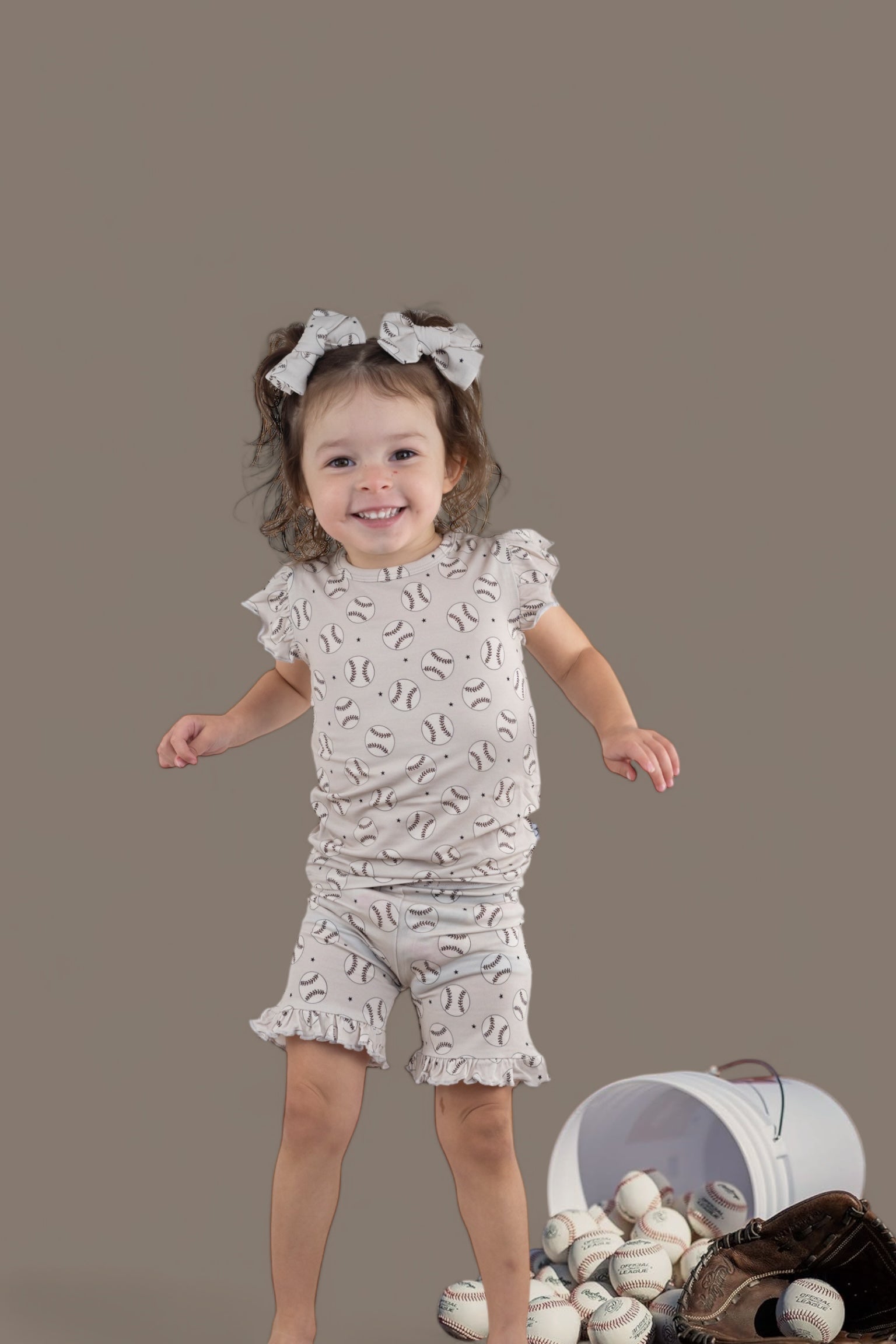 DREAM BIG LITTLE CO EXCLUSIVE SWING FOR THE STARS DREAM RUFFLE SHORT SETEveretts Place