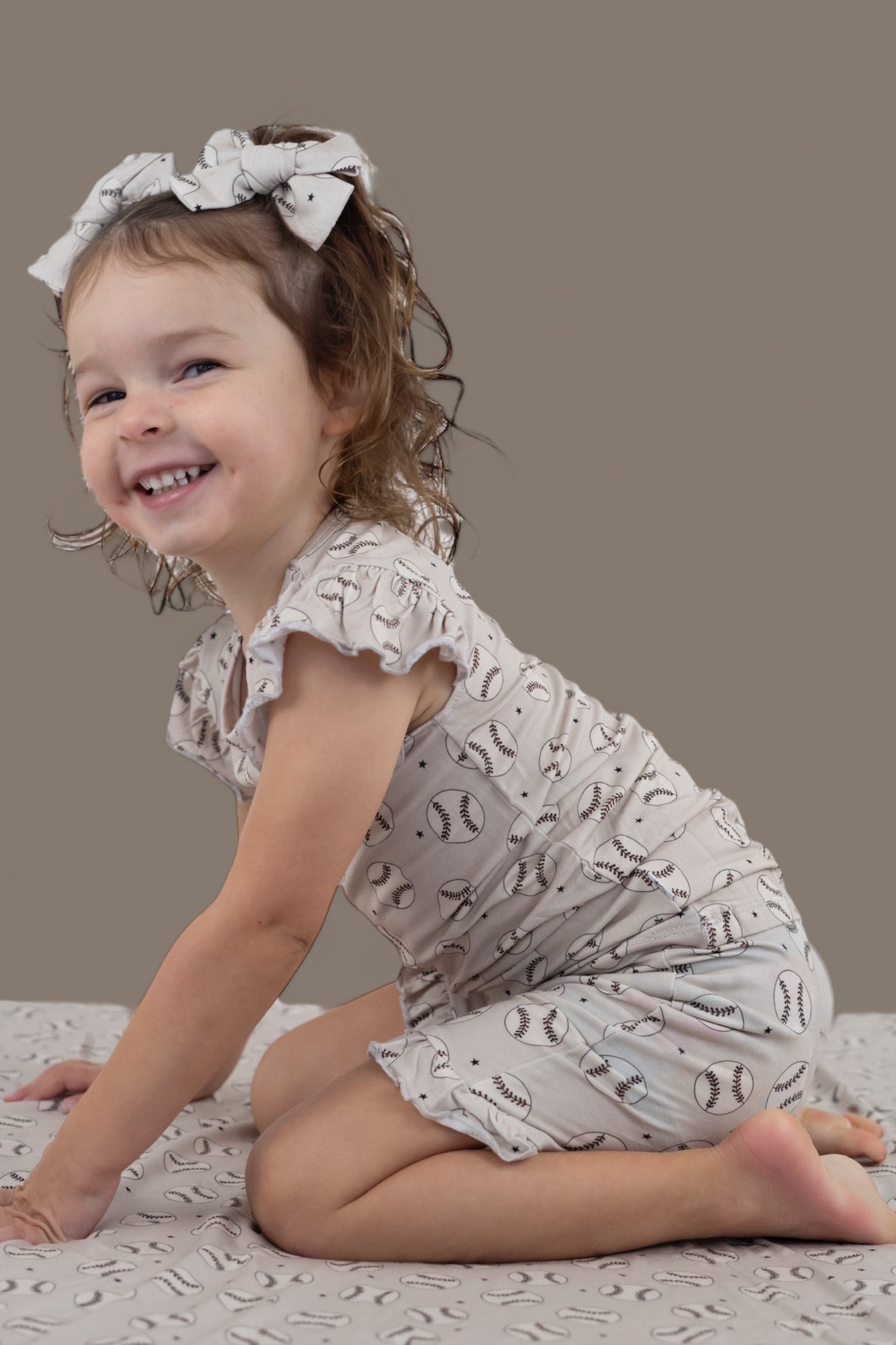 DREAM BIG LITTLE CO EXCLUSIVE SWING FOR THE STARS DREAM RUFFLE SHORT SETEveretts Place