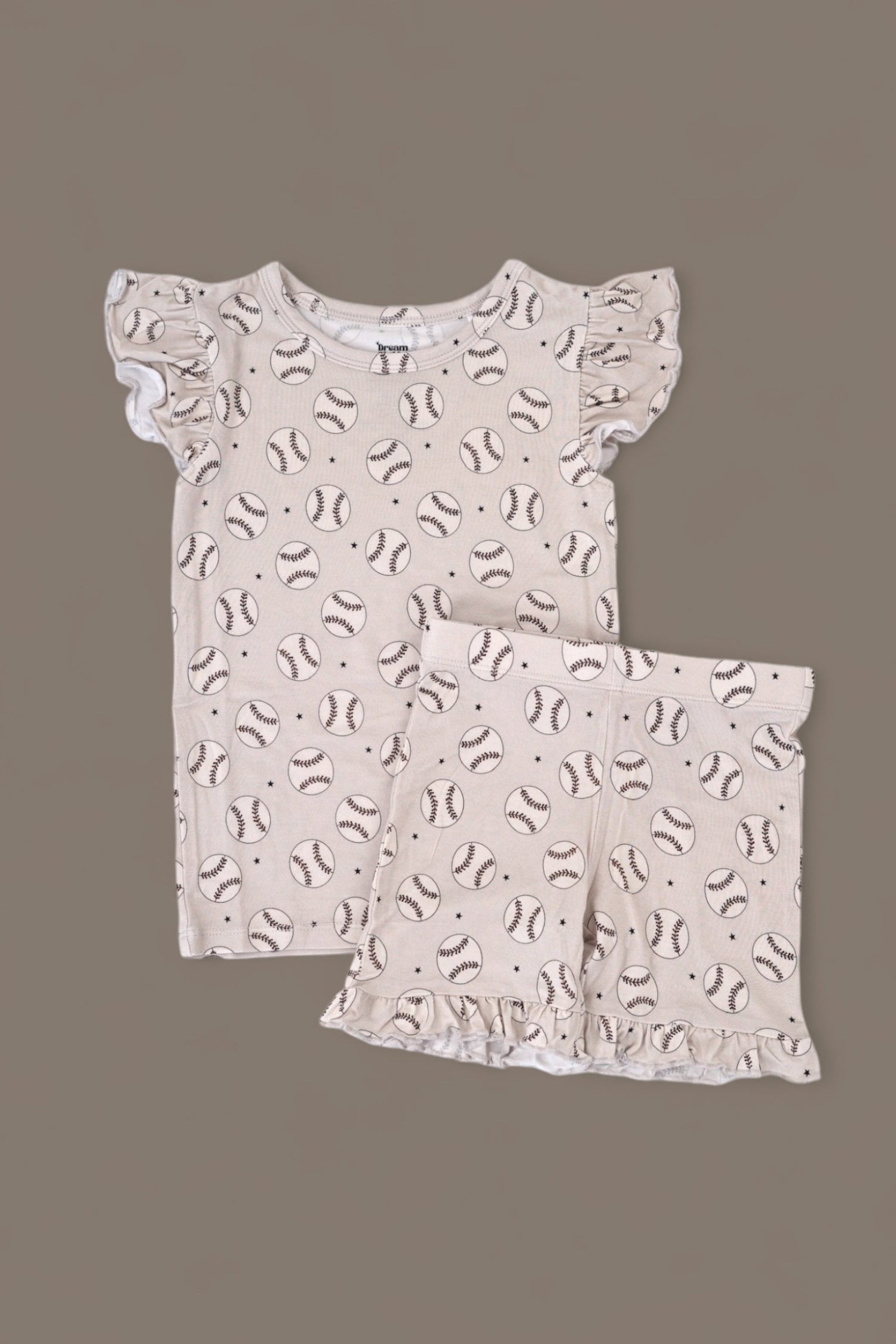 DREAM BIG LITTLE CO EXCLUSIVE SWING FOR THE STARS DREAM RUFFLE SHORT SETEveretts Place