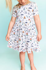 DREAM BIG LITTLE CO EXPLORE THE OUTDOORS DREAM RUFFLE DRESSEveretts Place