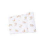 Angel Dear Explorer Puppy - Take Me Home Set with Bandana Bib & Swaddle - 
