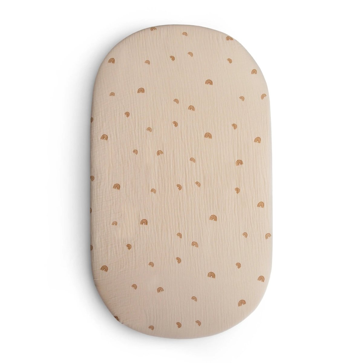 Mushie Extra Soft Bassinet Muslin Crib Sheet for Baby - 100 Percent Cotton Breathable Fabric - Everetts Place Boutique - 