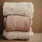 Mushie Extra Soft Bassinet Muslin Crib Sheet for Baby - 100 Percent Cotton Breathable Fabric - 