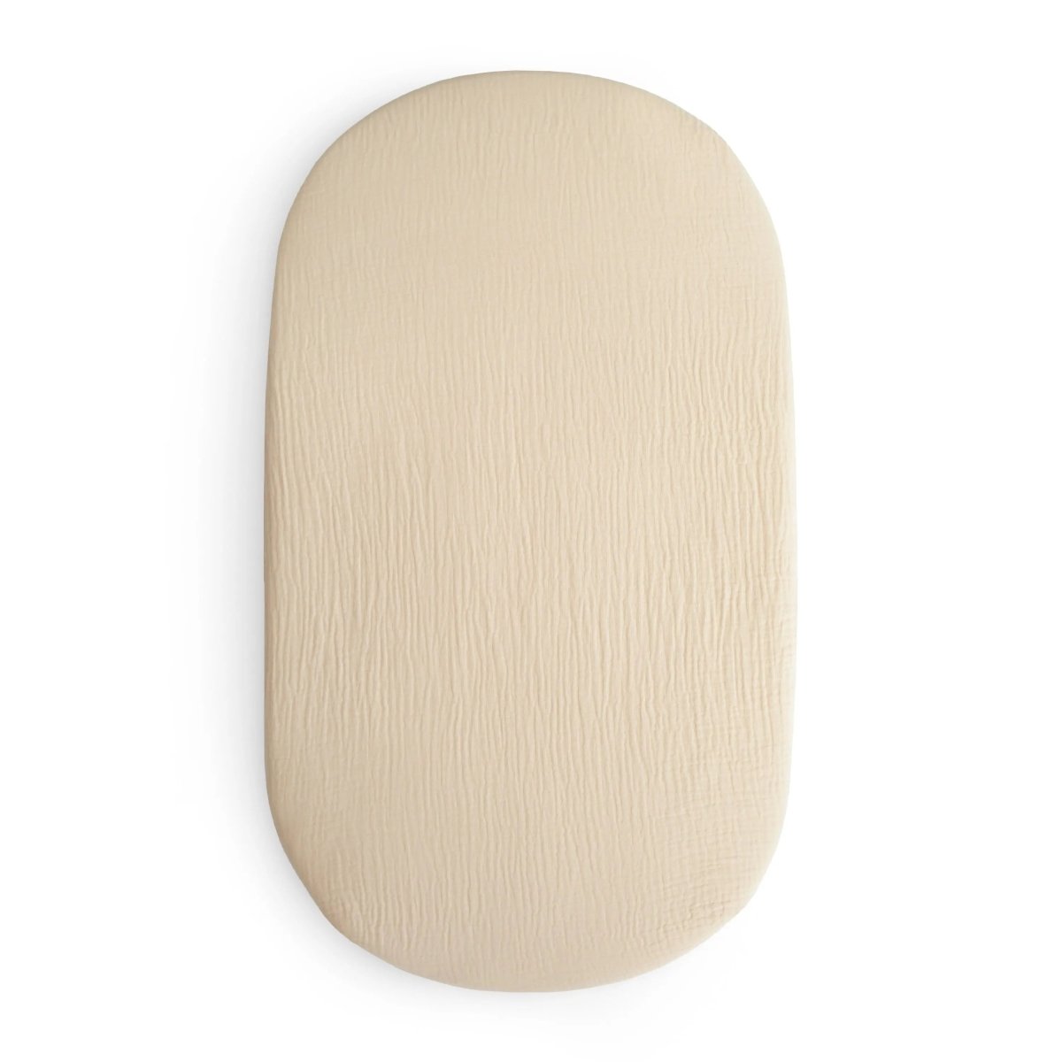 Mushie Extra Soft Bassinet Muslin Crib Sheet for Baby - 100 Percent Cotton Breathable Fabric - 