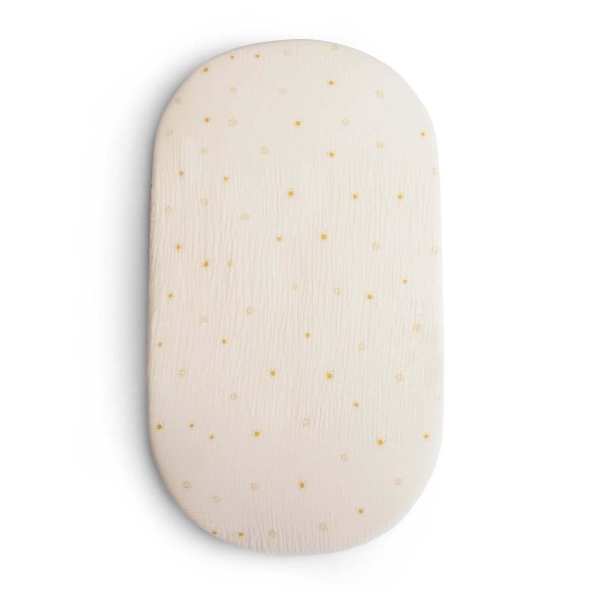 Mushie Extra Soft Bassinet Muslin Crib Sheet for Baby - 100 Percent Cotton Breathable Fabric - Everetts Place Boutique - 