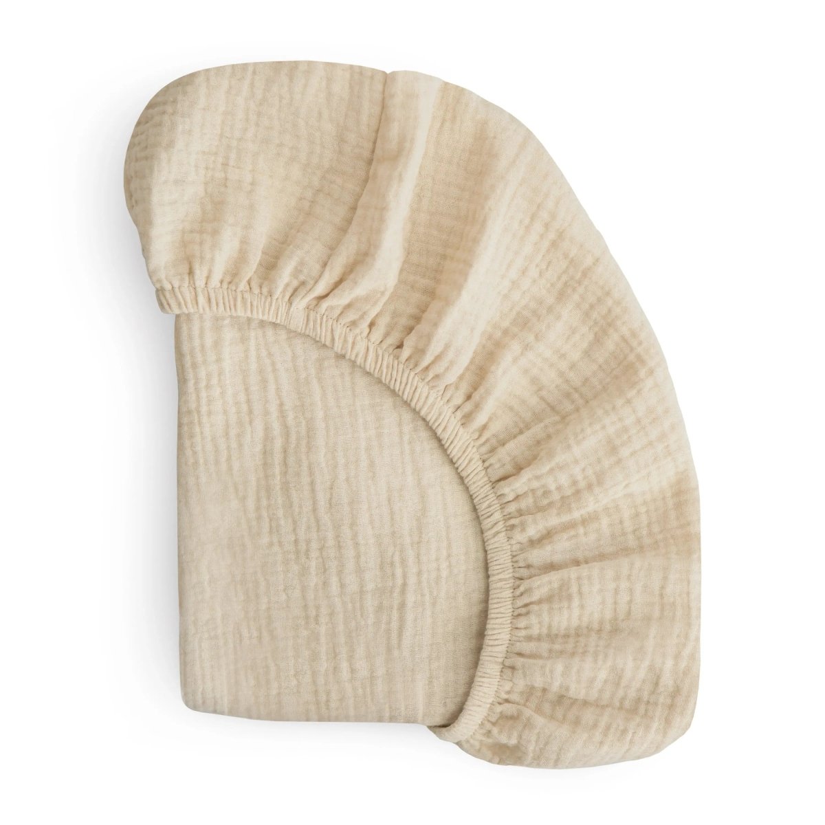 Mushie Extra Soft Bassinet Muslin Crib Sheet for Baby - 100 Percent Cotton Breathable Fabric - 