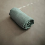 Mushie Extra Soft Bassinet Muslin Crib Sheet for Baby - 100 Percent Cotton Breathable Fabric - 