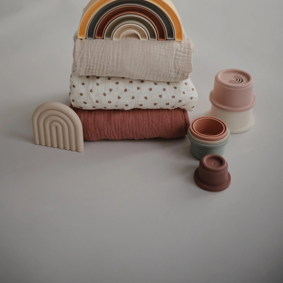 Mushie Extra Soft Bassinet Muslin Crib Sheet for Baby - 100 Percent Cotton Breathable Fabric - 