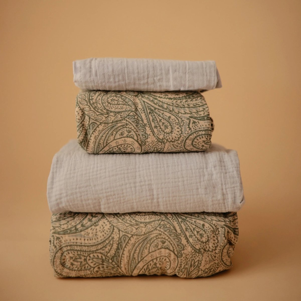 Mushie Extra Soft Bassinet Muslin Crib Sheet for Baby - 100 Percent Cotton Breathable Fabric - 