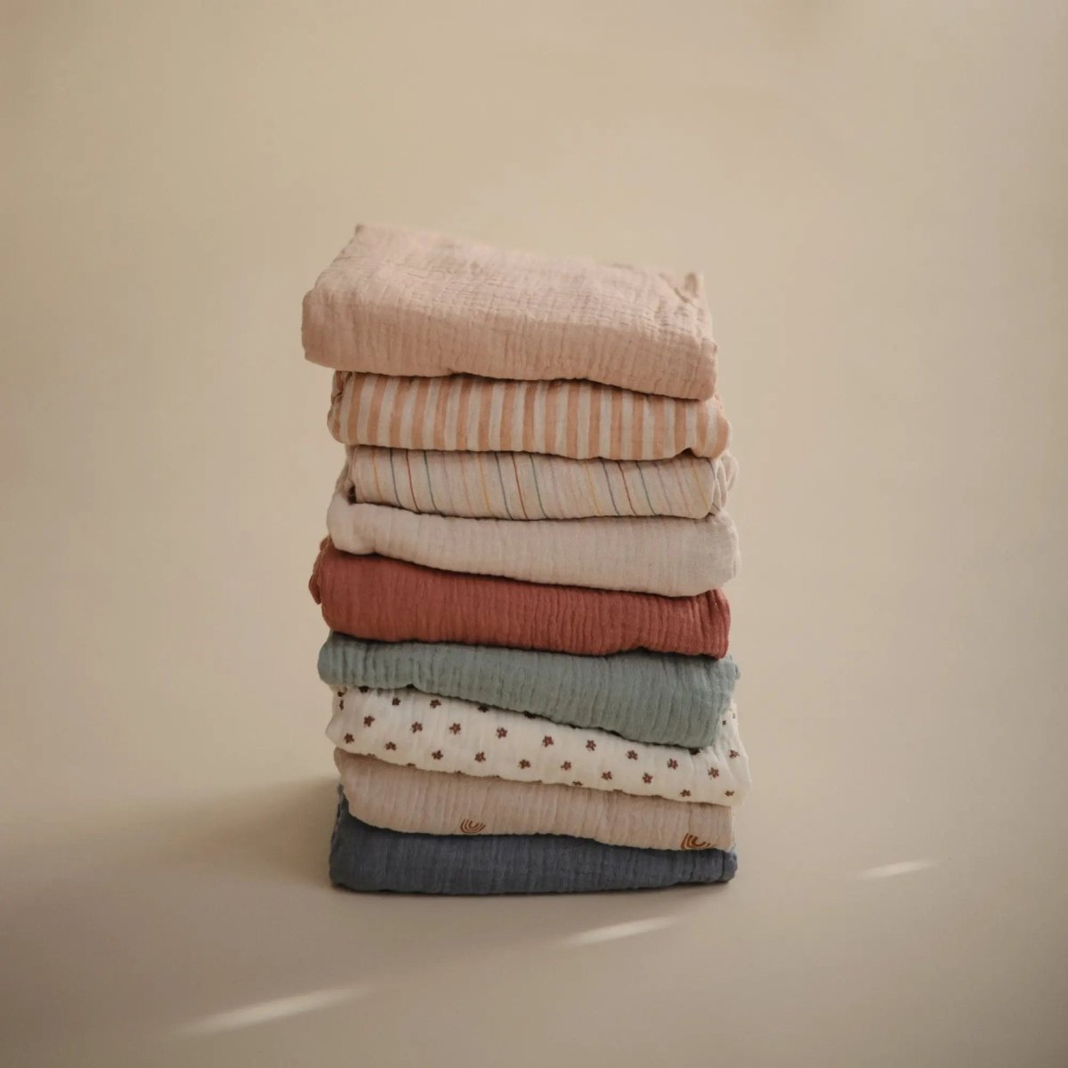 Mushie Extra Soft Muslin Changing Pad Cover 100 Percent Cotton Breathable and Cozy Design - Everetts Place Boutique - 