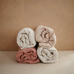 Mushie Extra Soft Muslin Changing Pad Cover 100 Percent Cotton Breathable and Cozy Design - Everetts Place Boutique - 