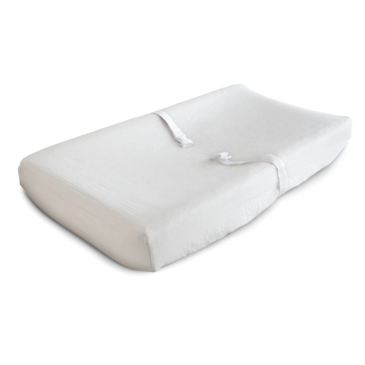 Mushie Extra Soft Muslin Changing Pad Cover 100 Percent Cotton Breathable and Cozy Design - Everetts Place Boutique - 