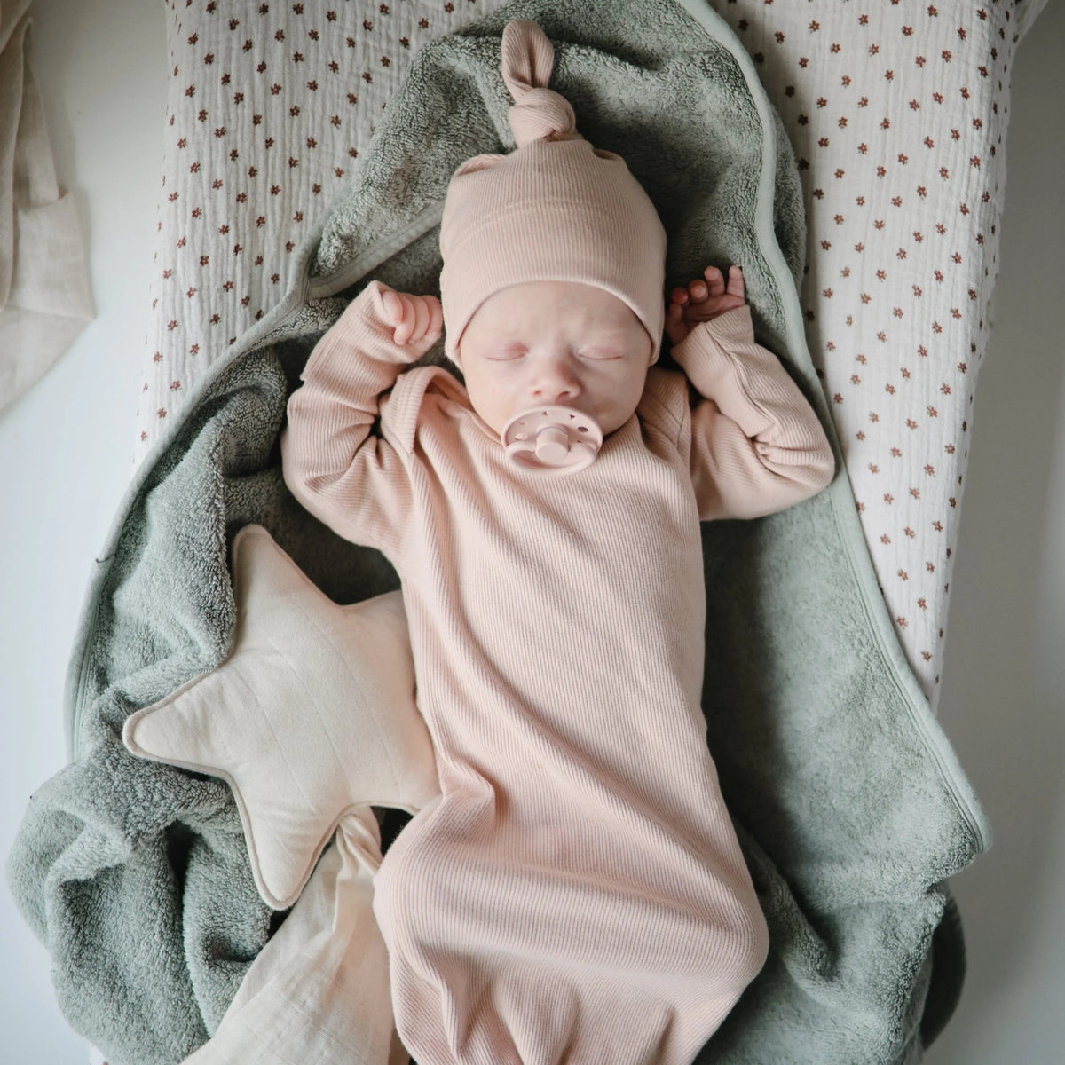 Mushie Extra Soft Muslin Changing Pad Cover - 