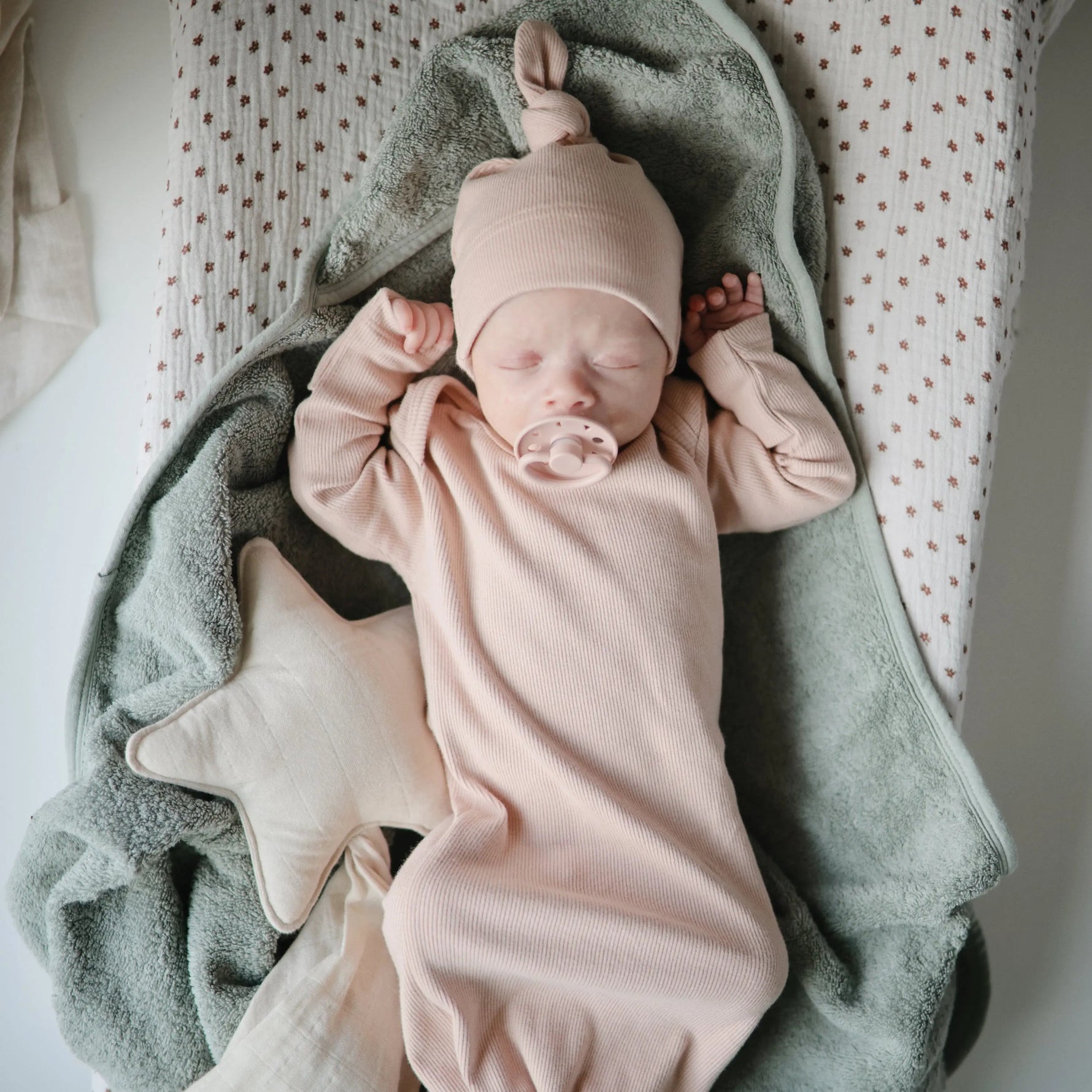 Mushie Extra Soft Muslin Changing Pad Cover - 
