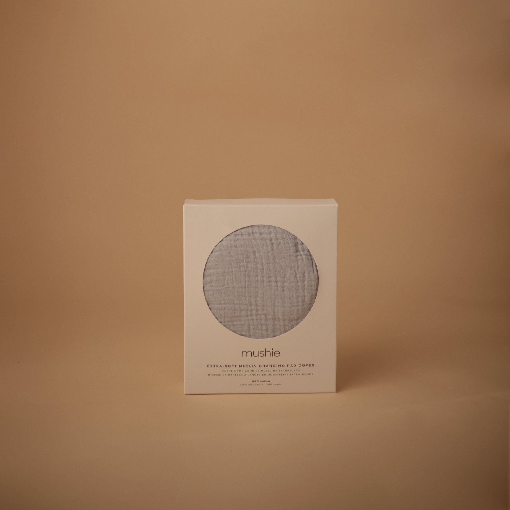 Mushie Extra Soft Muslin Changing Pad CoverEveretts Place