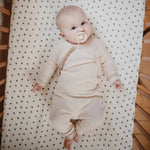 Mushie Extra Soft Muslin Crib Sheet for Baby 100% Cotton Breathable and Cozy - 