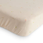 Mushie Extra Soft Muslin Crib Sheet for Baby 100% Cotton Breathable and Cozy - 