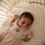 Mushie Extra Soft Muslin Crib Sheet for Baby 100% Cotton Breathable and Cozy - 