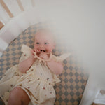 Mushie Extra Soft Muslin Crib Sheet for Baby 100% Cotton Breathable and Cozy - 