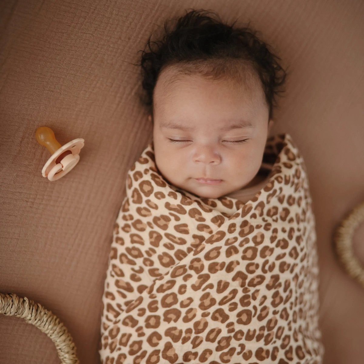 Mushie Extra Soft Muslin Crib Sheet for Baby 100% Cotton Breathable and Cozy - 