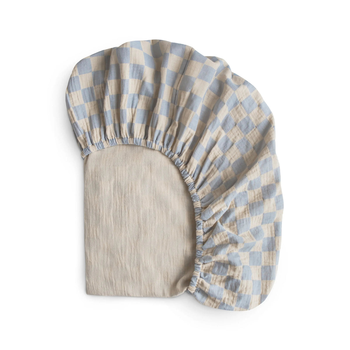 Mushie Extra Soft Muslin Crib Sheet - 
