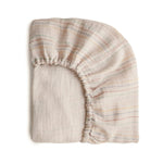 Mushie Extra Soft Muslin Crib Sheet - 