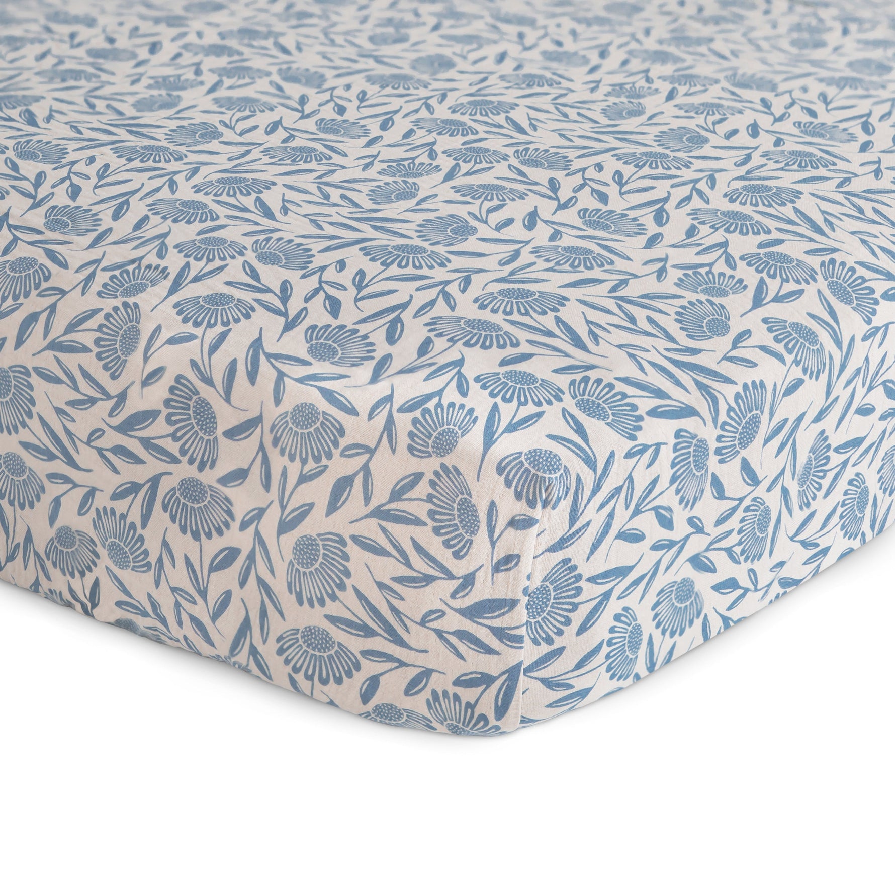 Mushie Extra Soft Muslin Crib SheetEveretts Place