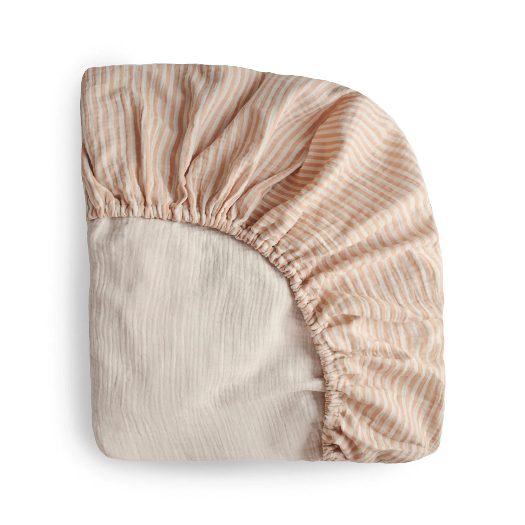 Mushie Extra Soft Muslin Crib Sheet - 