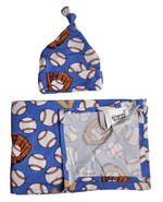 Dragonfly Dreams Bamboo Eye On The Ball Swaddle and Hat Set