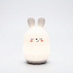 Sleeping Pal cordless bunny night lamp with soothing sounds for babies and kids.