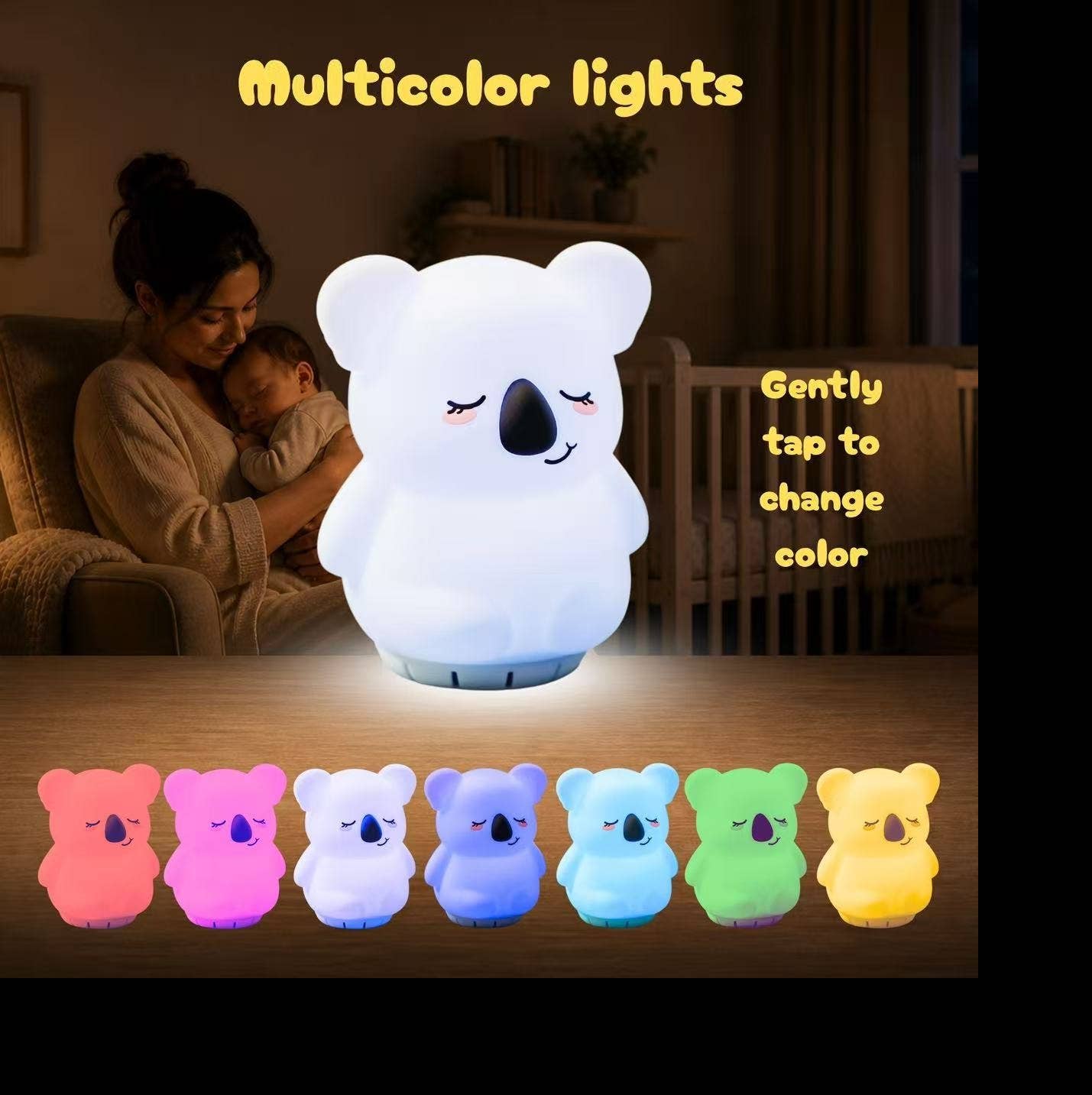 Sleeping Pal night light with white noise sleep aid for babies and kids