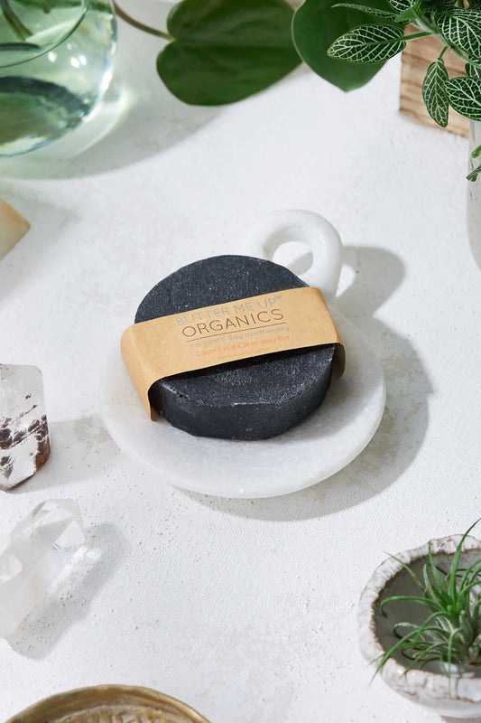 Organic Activated Charcoal Face Wash Soap for Clear and Shiny Skin Butter Me Up Organics